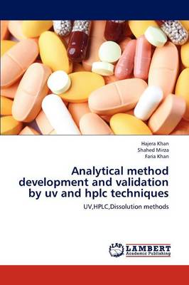 Cover of Analytical Method Development and Validation by UV and HPLC Techniques