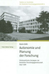 Book cover for Autonomie Und Planung Der Forschung