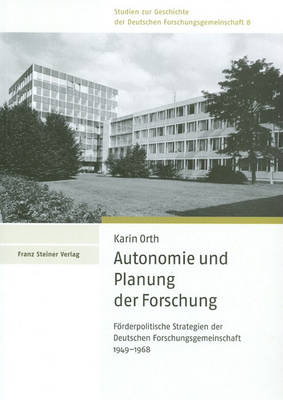 Book cover for Autonomie Und Planung Der Forschung
