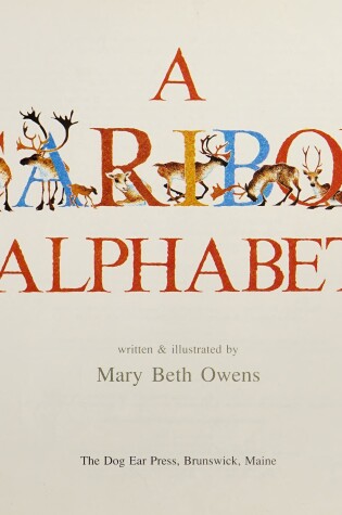 Cover of A Caribou Alphabet