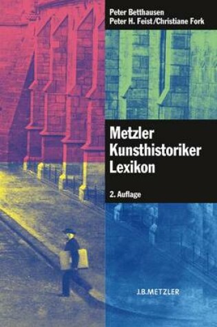 Cover of Metzler Kunsthistoriker Lexikon