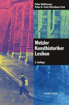 Book cover for Metzler Kunsthistoriker Lexikon