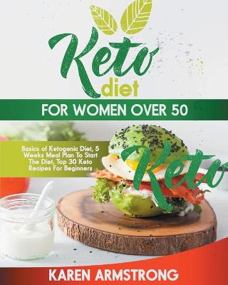 Book cover for Keto diet for women over 50