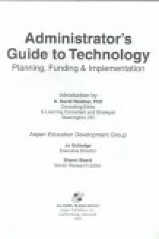 Cover of Administrator's Guide to Technology