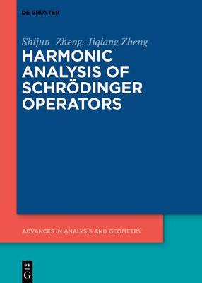 Book cover for Harmonic Analysis of Schroedinger Operators