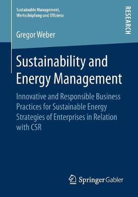 Book cover for Sustainability and Energy Management