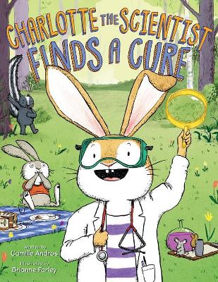 Book cover for Charlotte the Scientist Finds a Cure