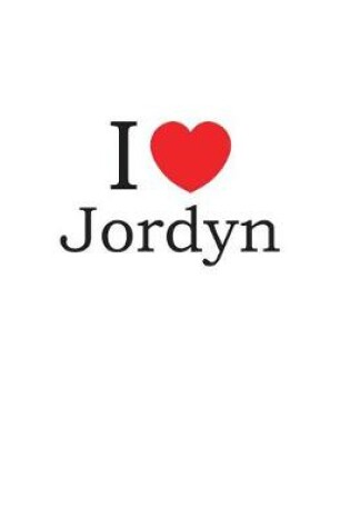 Cover of I Love Jordyn