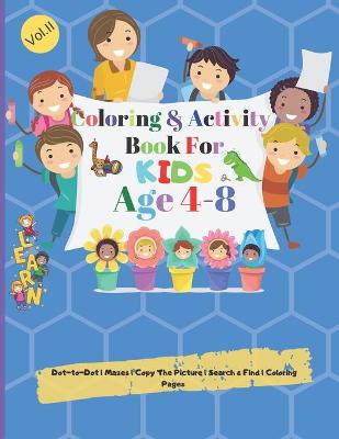 Book cover for Coloring & Activity books for Kids
