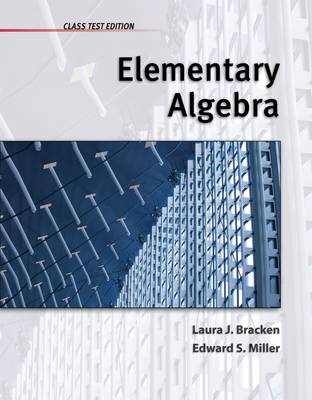 Book cover for Elementary Algebra