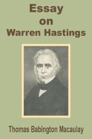 Cover of Essay on Warren Hastings