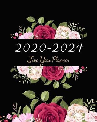 Book cover for Five Year Planner 2020-2024