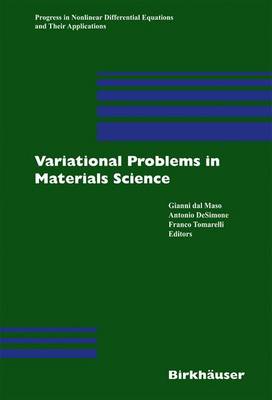 Book cover for Variational Problems in Materials Science