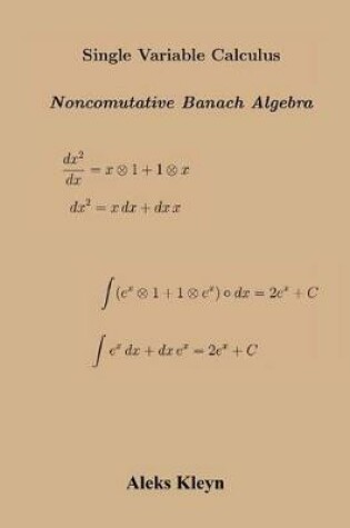 Cover of One Variable Calculus