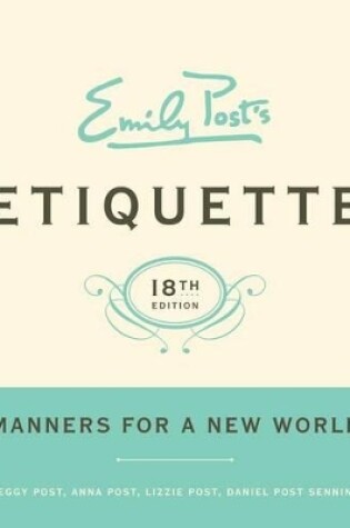 Cover of Emily Post's Etiquette, 18