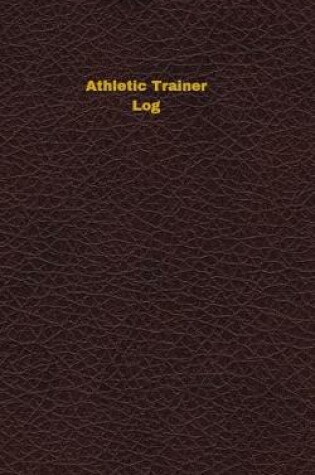 Cover of Athletic Trainer Log