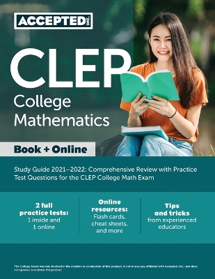 Book cover for CLEP College Mathematics Study Guide 2021-2022