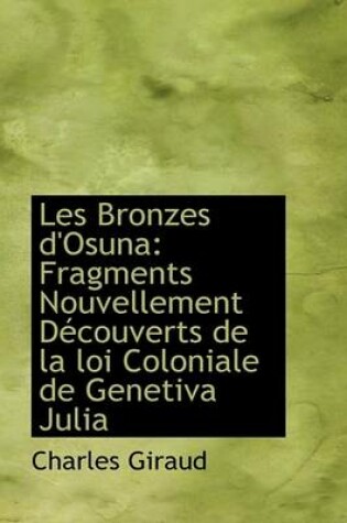 Cover of Les Bronzes D'Osuna