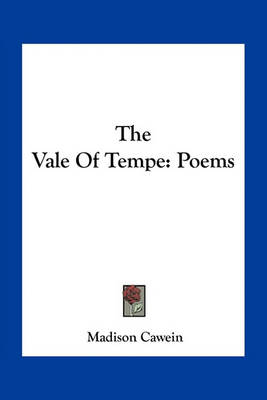 Book cover for The Vale of Tempe