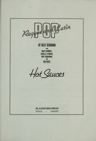Book cover for Reggae and Latin Pop-hot Sauces