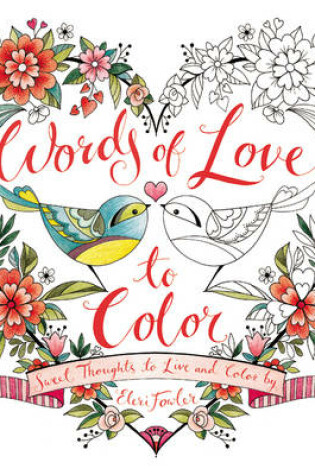 Cover of Words of Love to Color