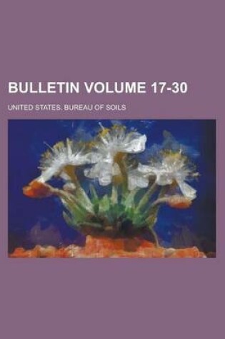 Cover of Bulletin Volume 17-30