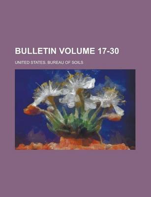 Book cover for Bulletin Volume 17-30