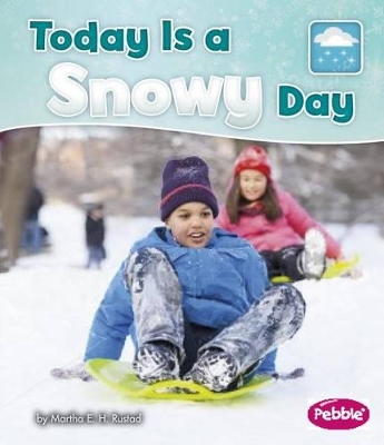 Book cover for Today is a Snowy Day (What is the Weather Today?)