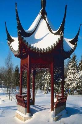 Book cover for Journal Snow Covered Pagoda