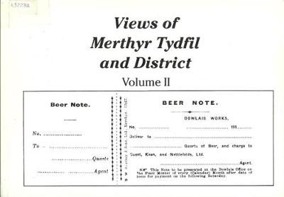 Book cover for Views of Merthyr Tydfil and District Volume II