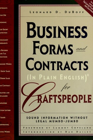 Cover of Busn Frms & Contr/Craftspeople