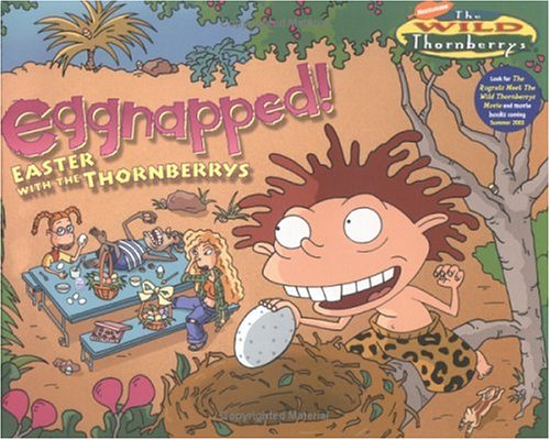 Book cover for Eggnaped! Easter with the Wild Thornberries