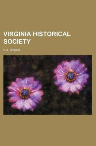 Cover of Virginia Historical Society