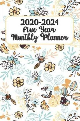 Cover of 2020-2024 Five Year Monthly Planner 8.5X11