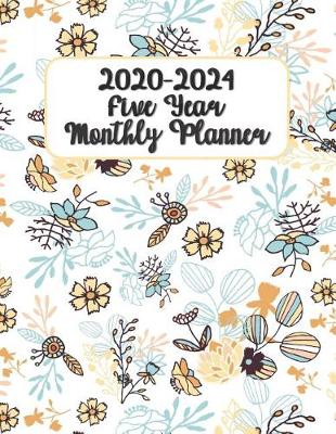 Cover of 2020-2024 Five Year Monthly Planner 8.5X11