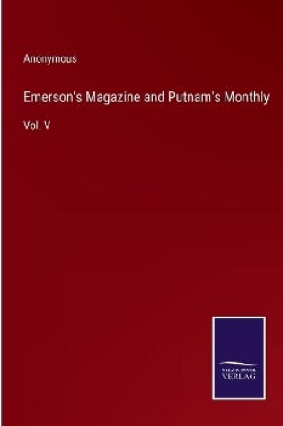 Cover of Emerson's Magazine and Putnam's Monthly