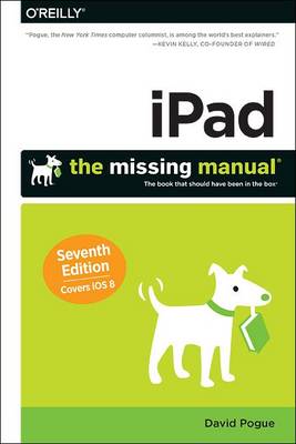 Book cover for iPad: The Missing Manual 7e