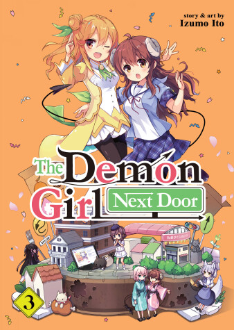 Book cover for The Demon Girl Next Door Vol. 3