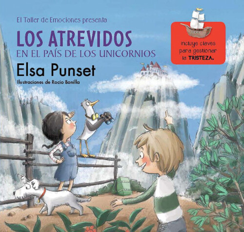 Book cover for Los atrevidos en el país de los unicornios / The Daring in a World of Unicorns