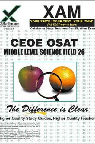 Cover of Ceoe Field 26 Osat Middle Level Science