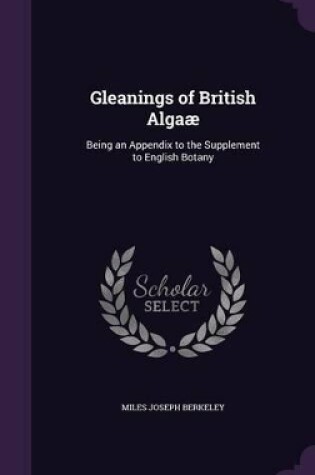 Cover of Gleanings of British Algaæ