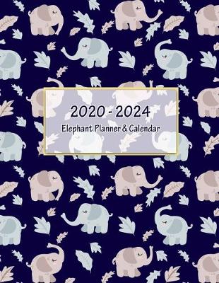 Book cover for 2020-2024 Elephant Planner & Calendar
