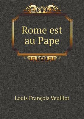 Book cover for Rome est au Pape