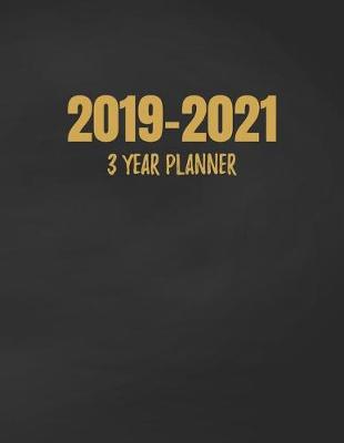 Cover of 3 Year Planner 2019-2021