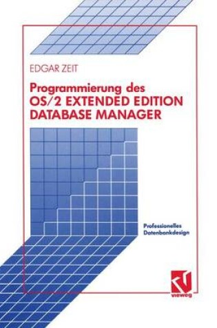 Cover of Programmierung des OS/2 Extended Edition Database Manager