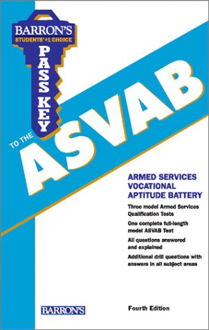 Cover of Barron's Pass Key to the ASVAB