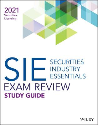 Book cover for Wiley Securities Industry Essentials Exam Review 2021