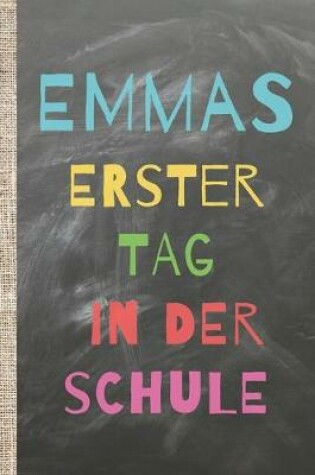 Cover of Emmas erster Tag in der Schule