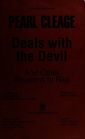 Book cover for Deals with the Devil
