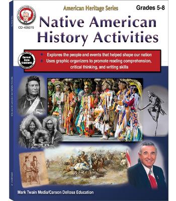 Cover of Native American History Activities Workbook, Grades 5 - 8